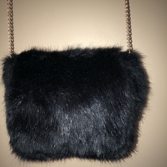 forever 21 fur bag